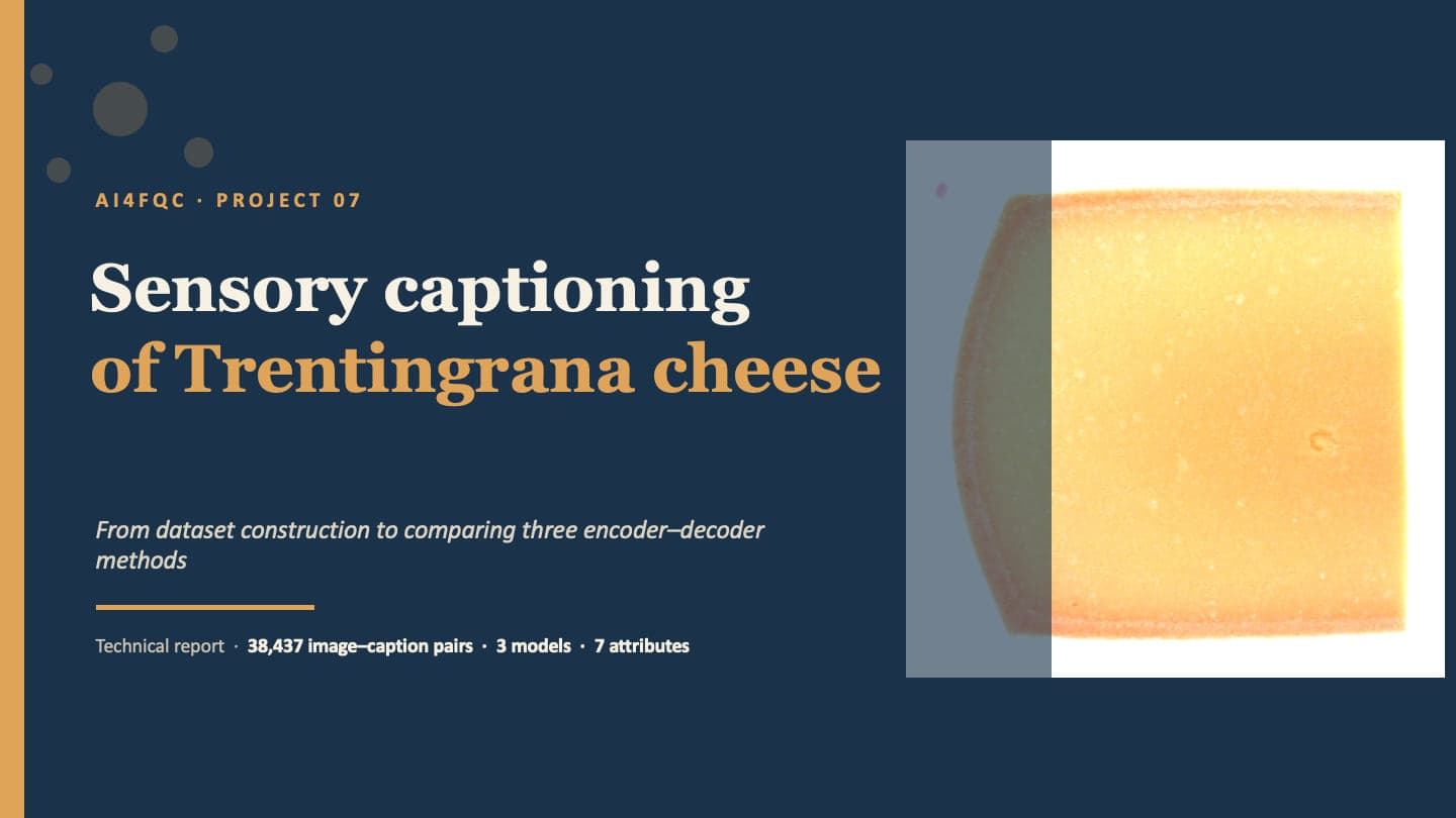 Trentingrana Sensory Captioning — 1/8